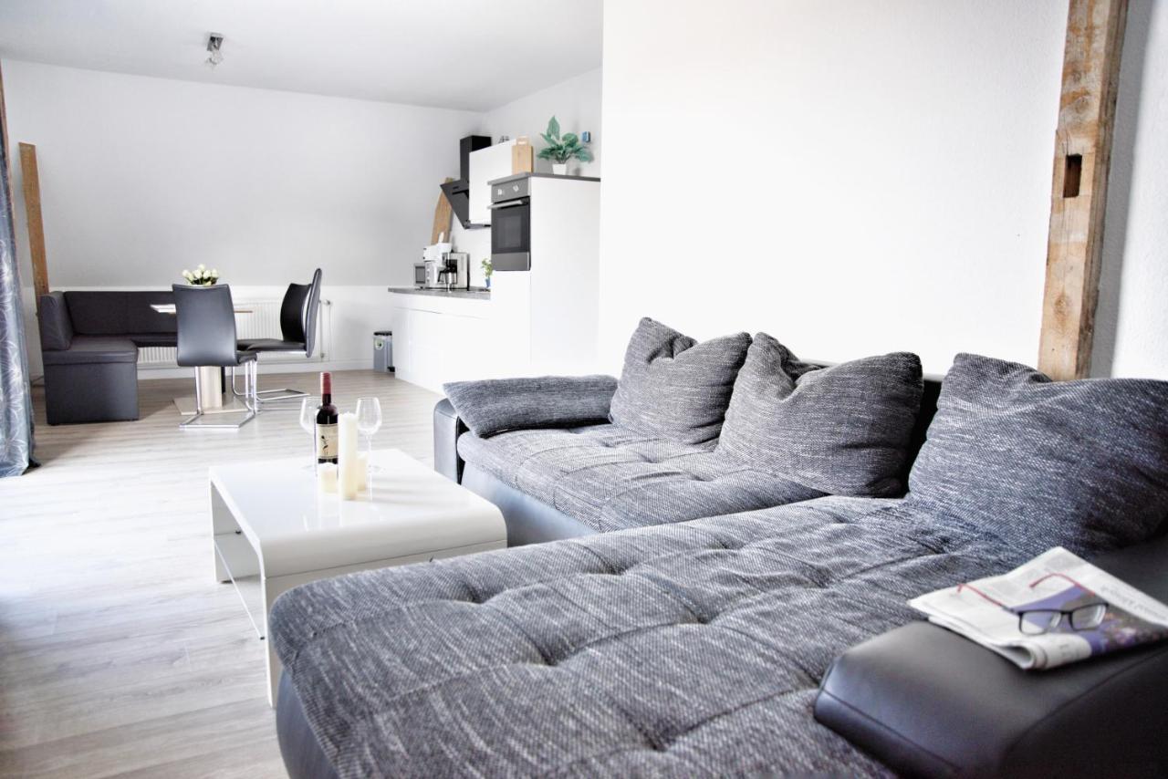 Ostseeferienhaus Oberes Apartment Mönkebude Exteriör bild