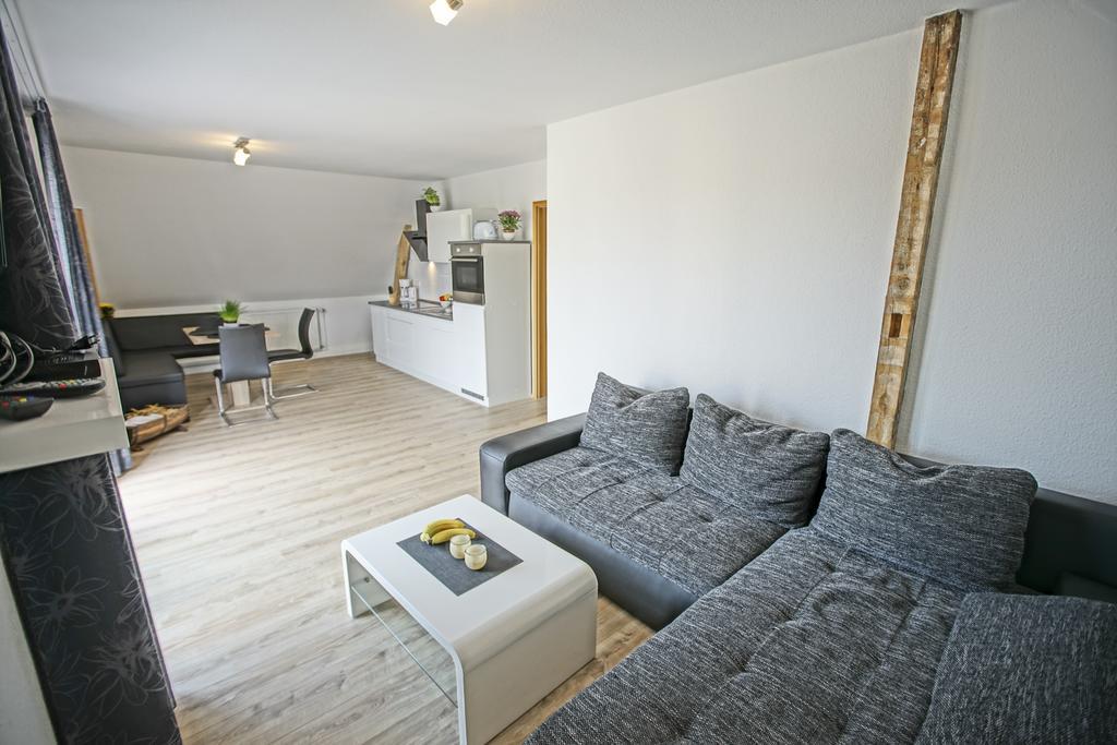 Ostseeferienhaus Oberes Apartment Mönkebude Exteriör bild
