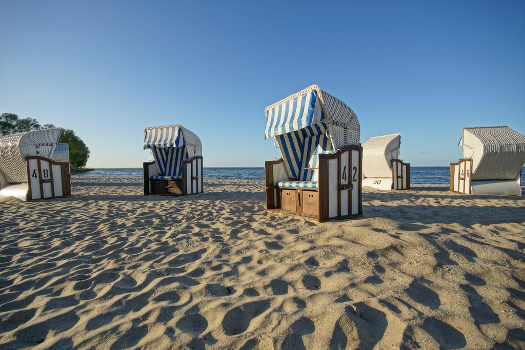 Ostseeferienhaus Oberes Apartment Mönkebude Exteriör bild